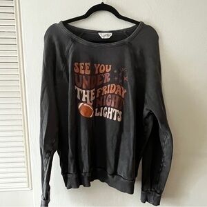 Universal thread football sweater